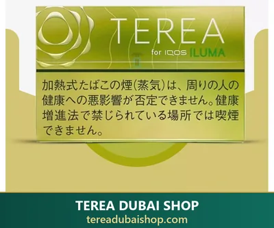 TEREA Bright Menthol Japan pack, buy in Dubai UAE